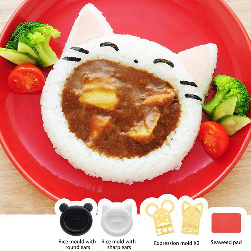 Kitchen Appliances Brand - 1Pcs Cute Cartoon Cat Bear Sushi