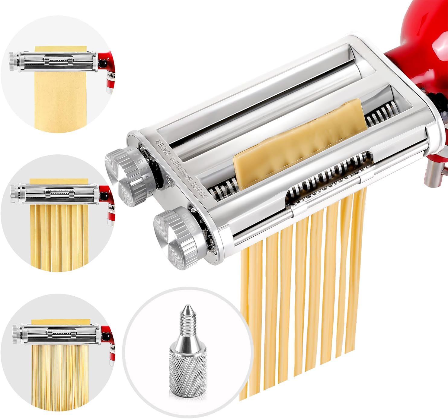 Kitchen Appliances Manufacturers - KitchenAid Mixer 3-in-1 Pasta Roller Cutter