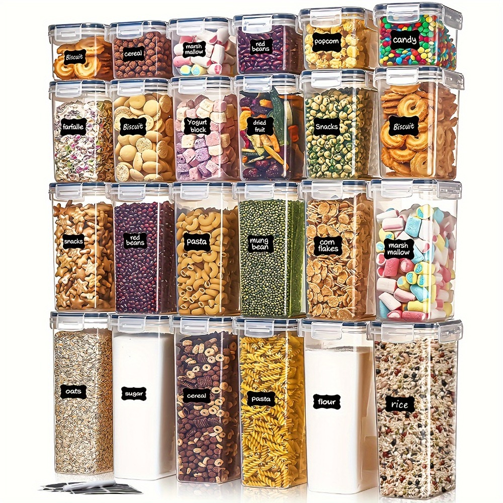 Kitchen Appliances Brand - 24Pcs Food Storage Containers 12 Boxes