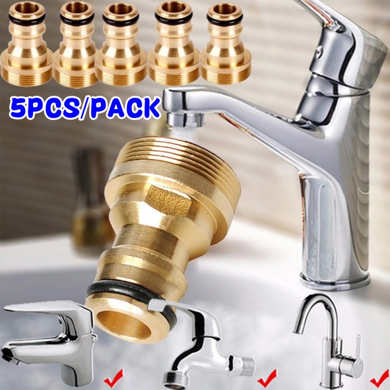 Kitchen Appliances Restaurant - 1/ 5PCS Universal Brass Tap Kitchen