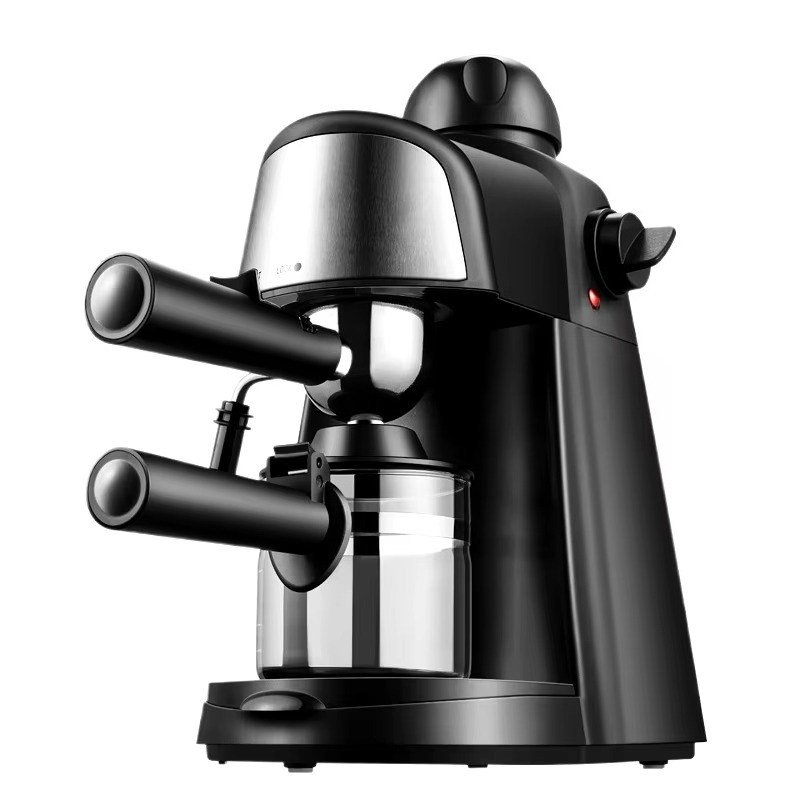 Milk Frother Automatic - Household semi-automatic coffee machine with steam