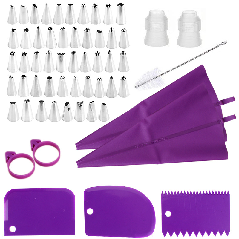 Kitchen Appliances Brand - Stainless Steel Cake Decorating Nozzle Piping