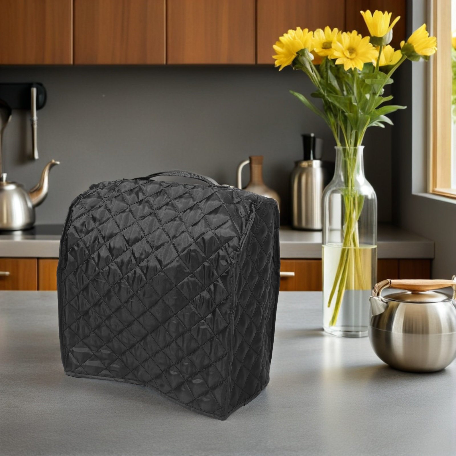 Kitchen Appliances Countertop - Black Oxford Cloth Dustproof Blender Cover