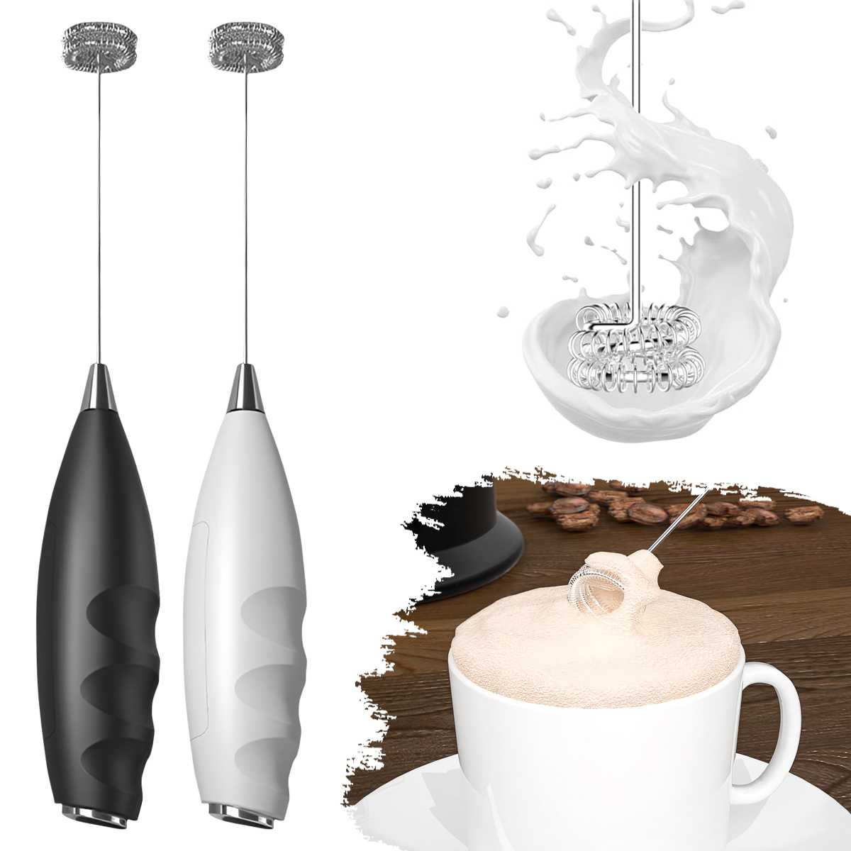 Kitchen Appliances Restaurant - Coffee Electric Milk Frother Electric Whisk