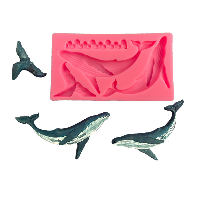Kitchen Appliances Brand - DIY Whale Silicone Mold Ocean Series