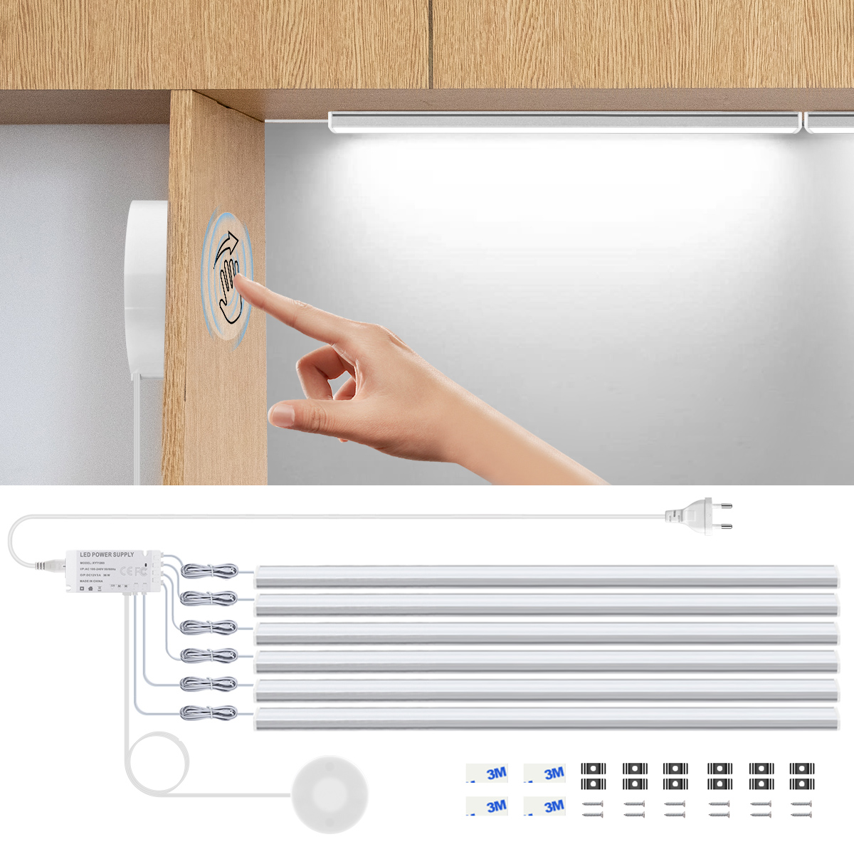 Kitchen Appliances Online - Hand Scan Switch Penetrable Wood Touch