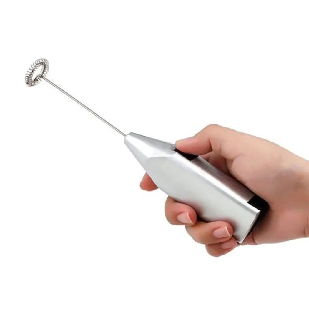 Milk Frother Automatic - Household Mini Stainless Steel Electric Handheld