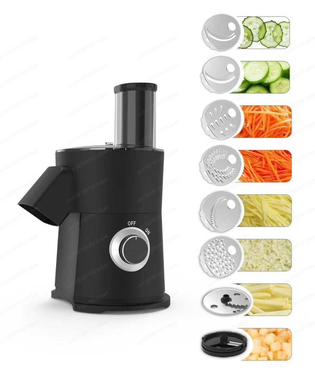 Food Processor Large - 7 in 1 Electric Vegetable Cutter,