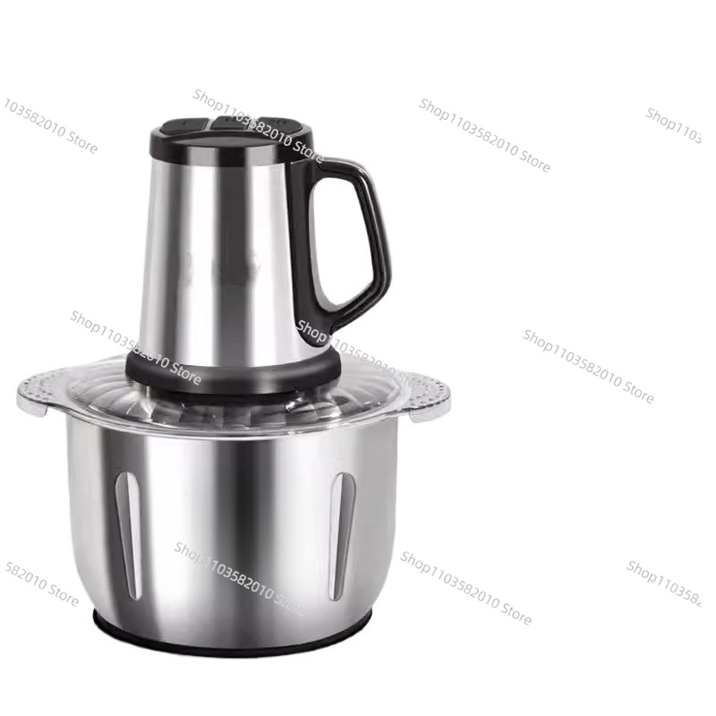 Food Processor Large - 1800W Heavy-Duty Meat Grinder, Large-Capacity Commercial