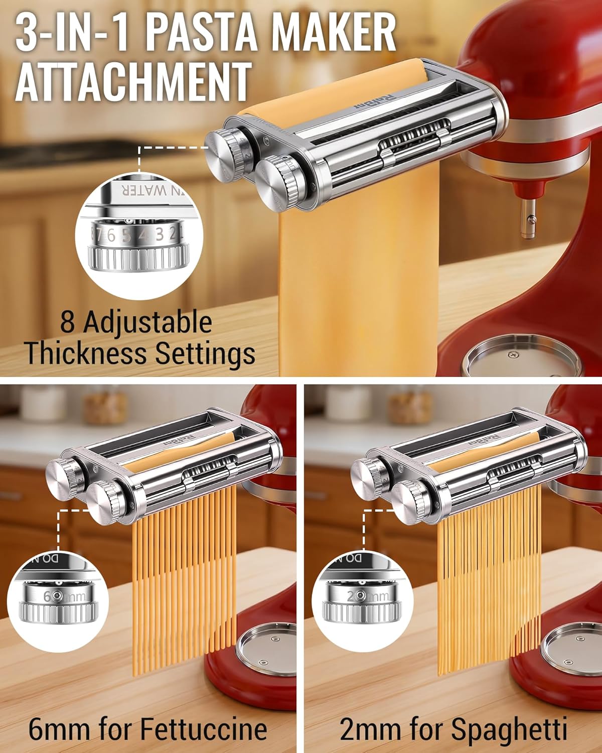 KitchenAid Mixer 3-in-1 Pasta  - огляд і ціна Kitchen Appliances Manufacturers