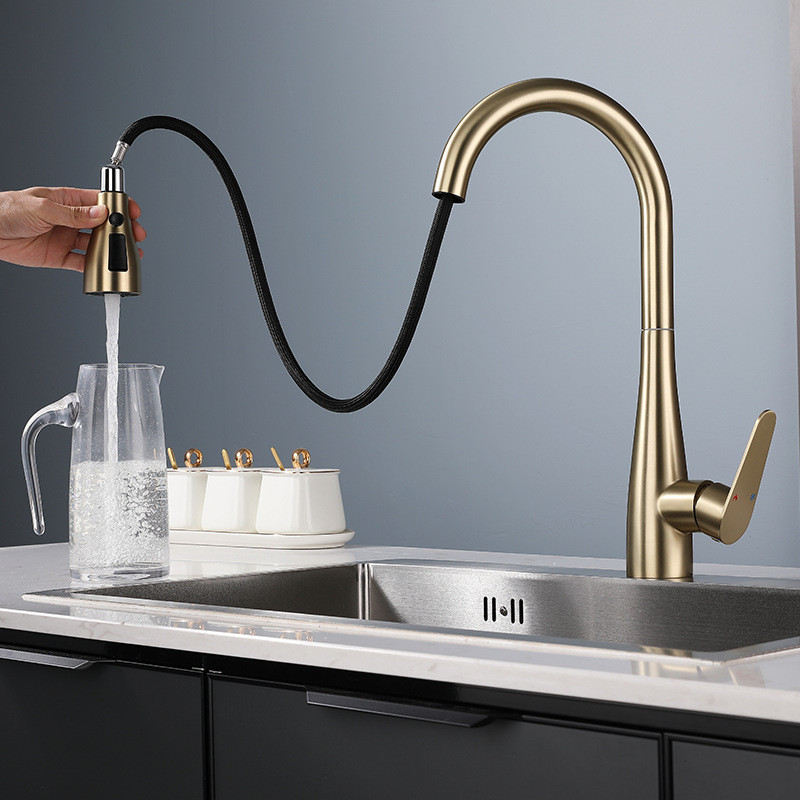 Brushed Gold Pull Out Kitchen  - огляд і ціна Kitchen Appliances Integrated
