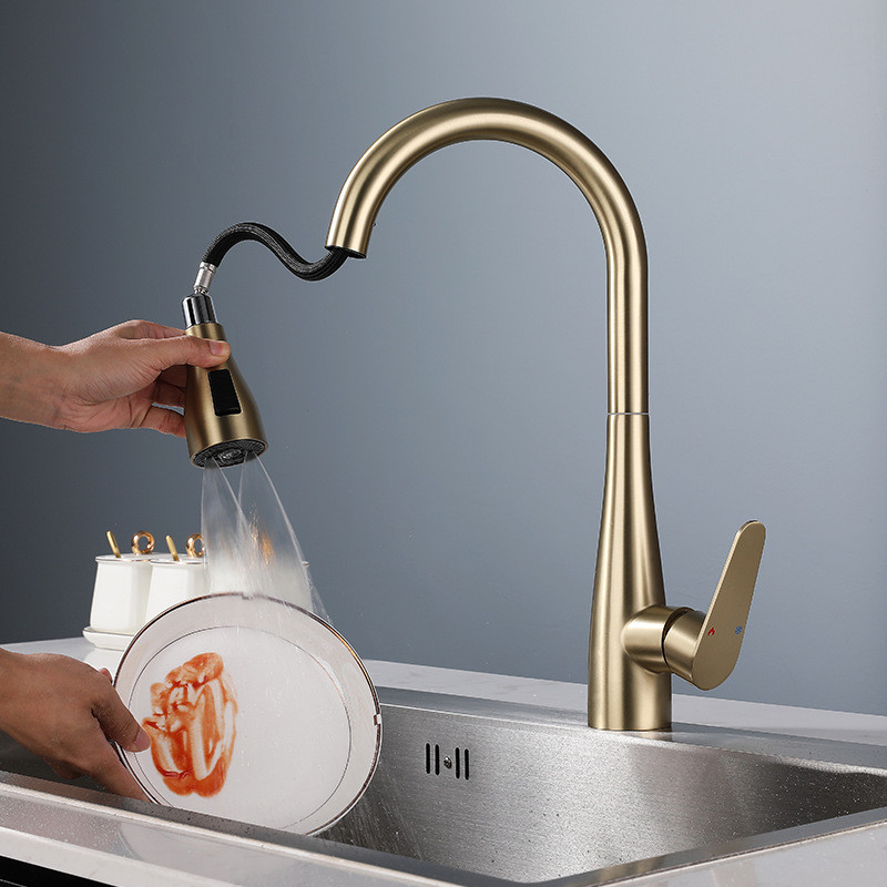 Brushed Gold Pull Out Kitchen  - огляд і ціна Kitchen Appliances Integrated
