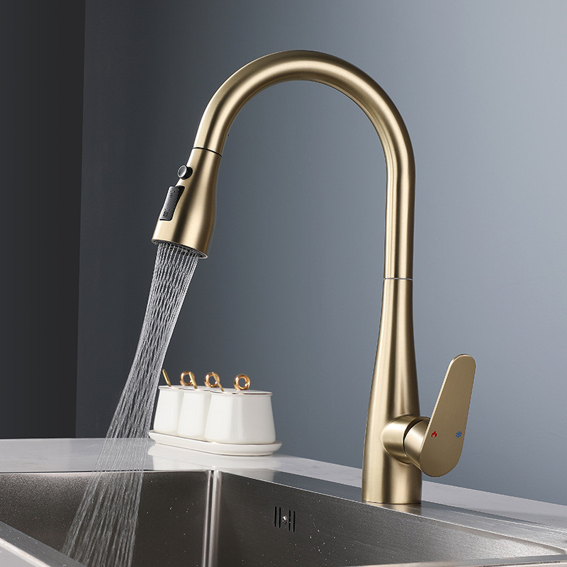 Brushed Gold Pull Out Kitchen  - огляд і ціна Kitchen Appliances Integrated