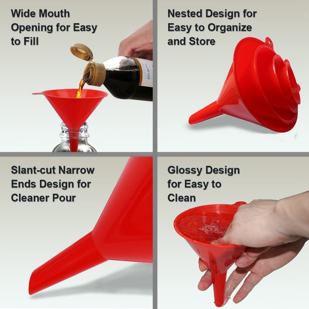 4-piece/set Kitchen Funnel Sui - огляд і ціна Kitchen Appliances Manufacturers