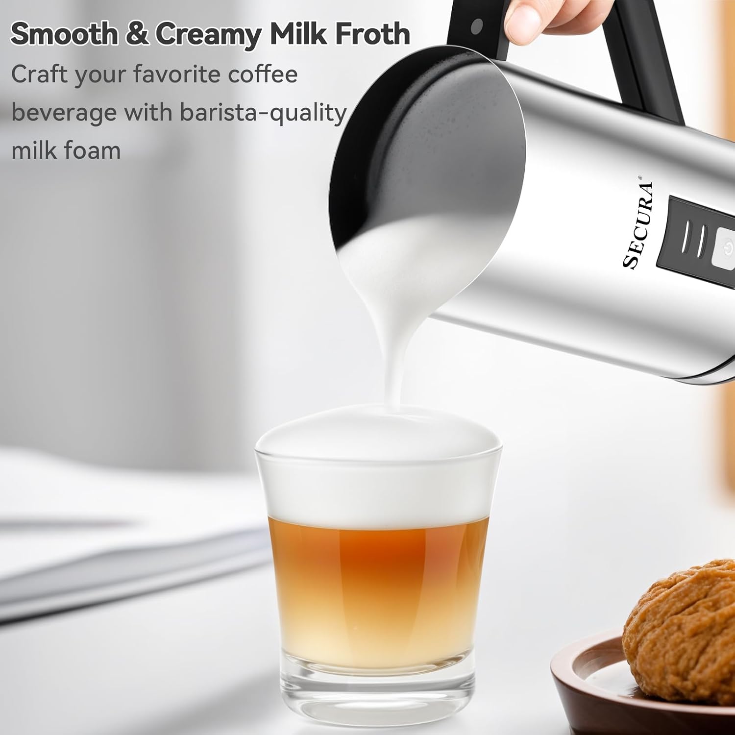 Electric Milk Frother Stainles - огляд і ціна Milk Frother Automatic