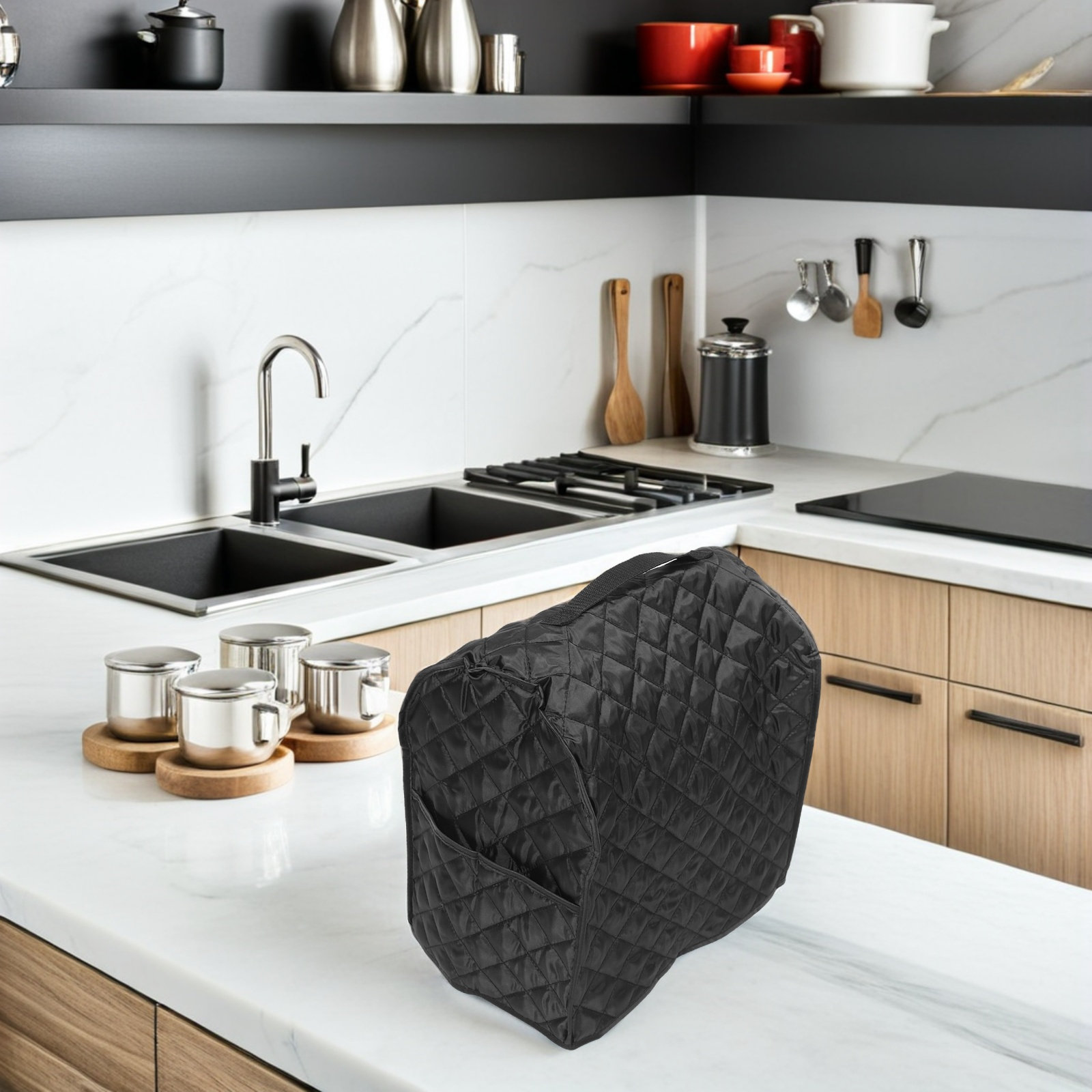 Black Oxford Cloth Dustproof B - огляд і ціна Kitchen Appliances Countertop