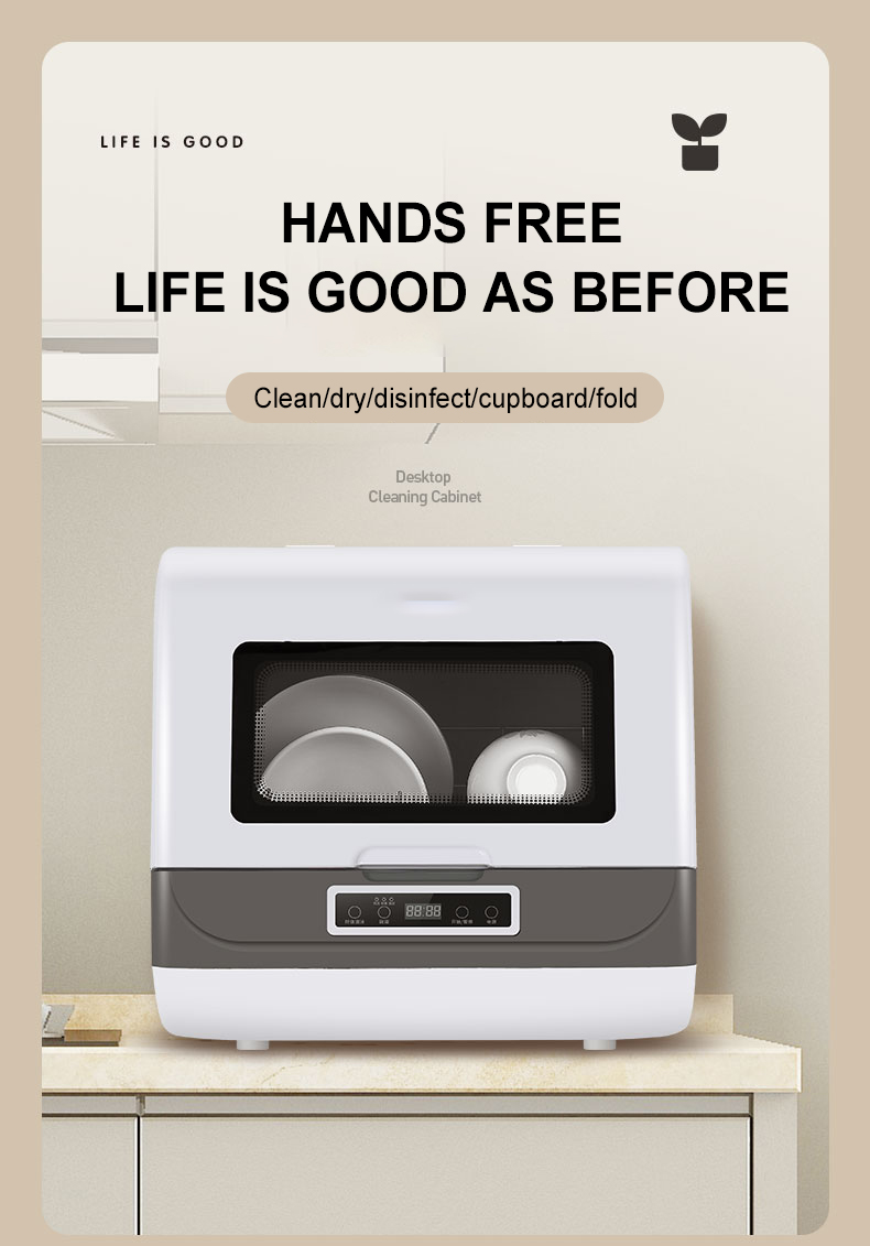 Portable Mini Countertop Dishw - огляд і ціна Kitchen Appliances Countertop