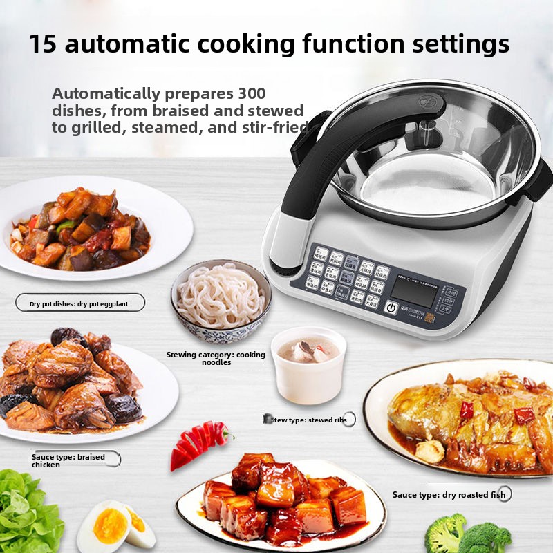 E15 Smart Cooking Robot, Large - огляд і ціна Food Processor Large