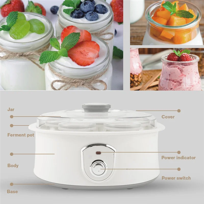 A26P Automatic Yogurt Maker Wi - огляд і ціна Yogurt Maker Electric