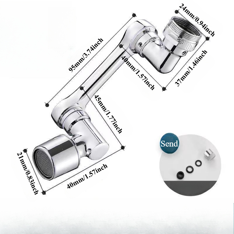 NewUniversal 1080° Rotation Fa - огляд і ціна Kitchen Appliances Integrated