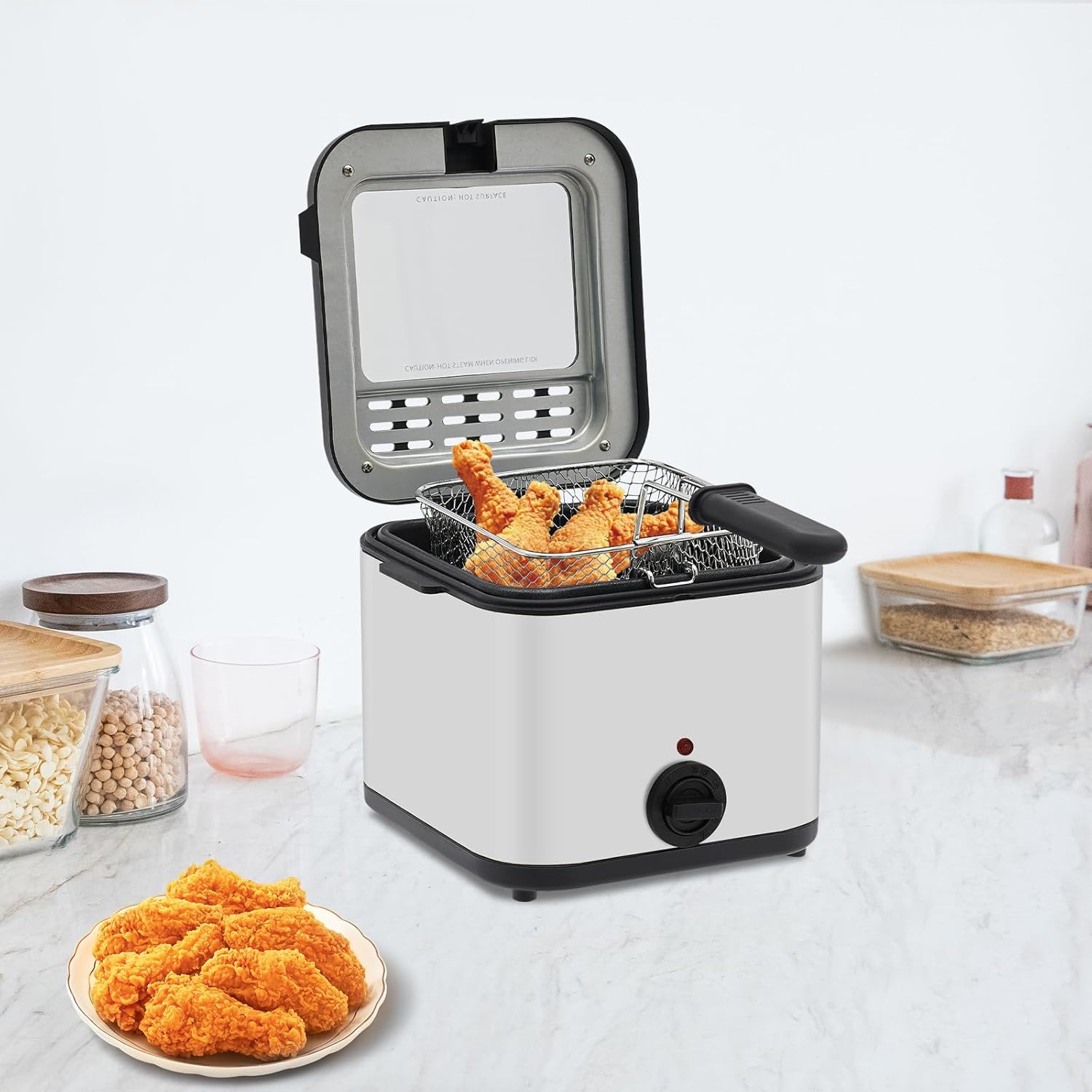 Countertop Electric Deep Fryer - огляд і ціна Kitchen Appliances Countertop