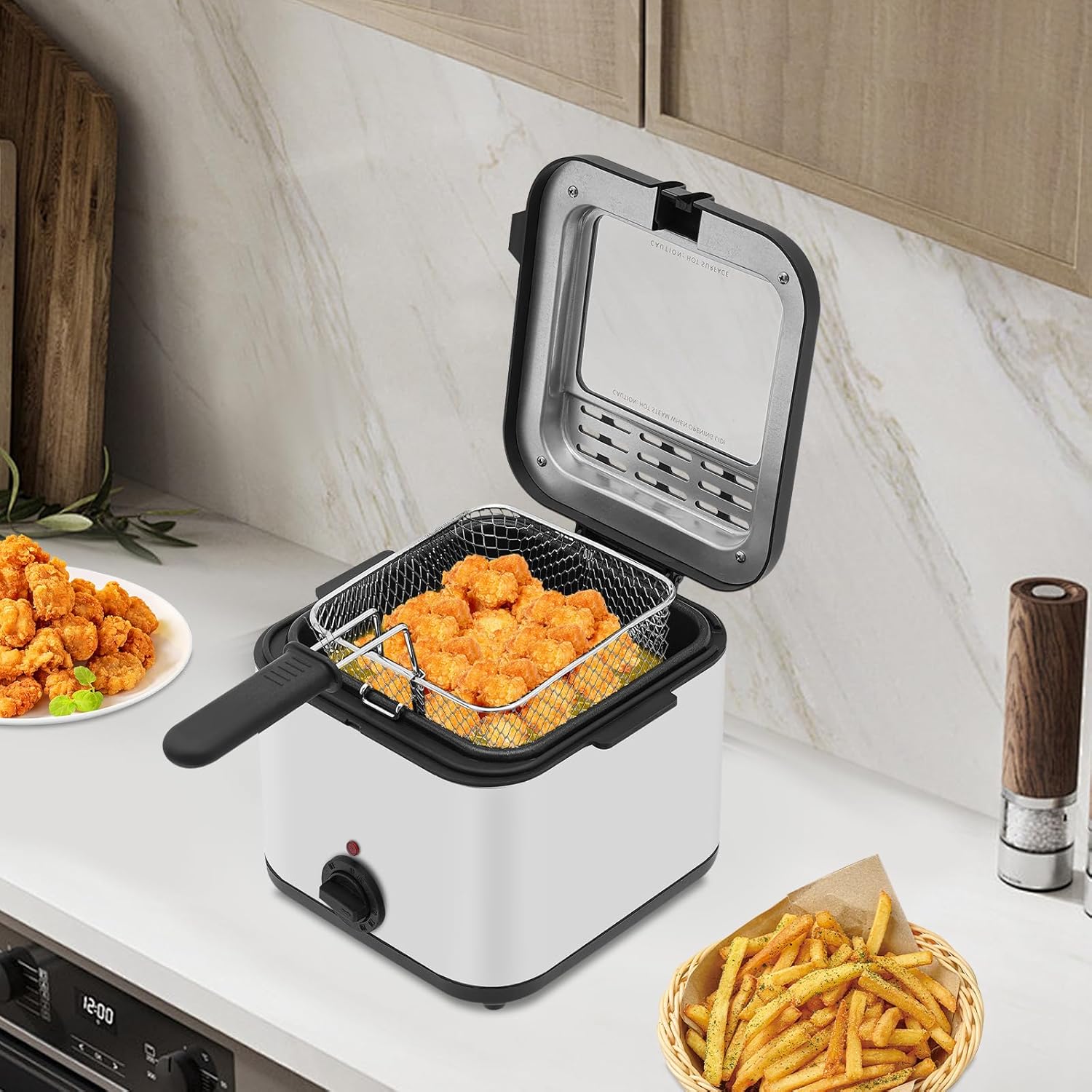 Countertop Electric Deep Fryer - огляд і ціна Kitchen Appliances Countertop