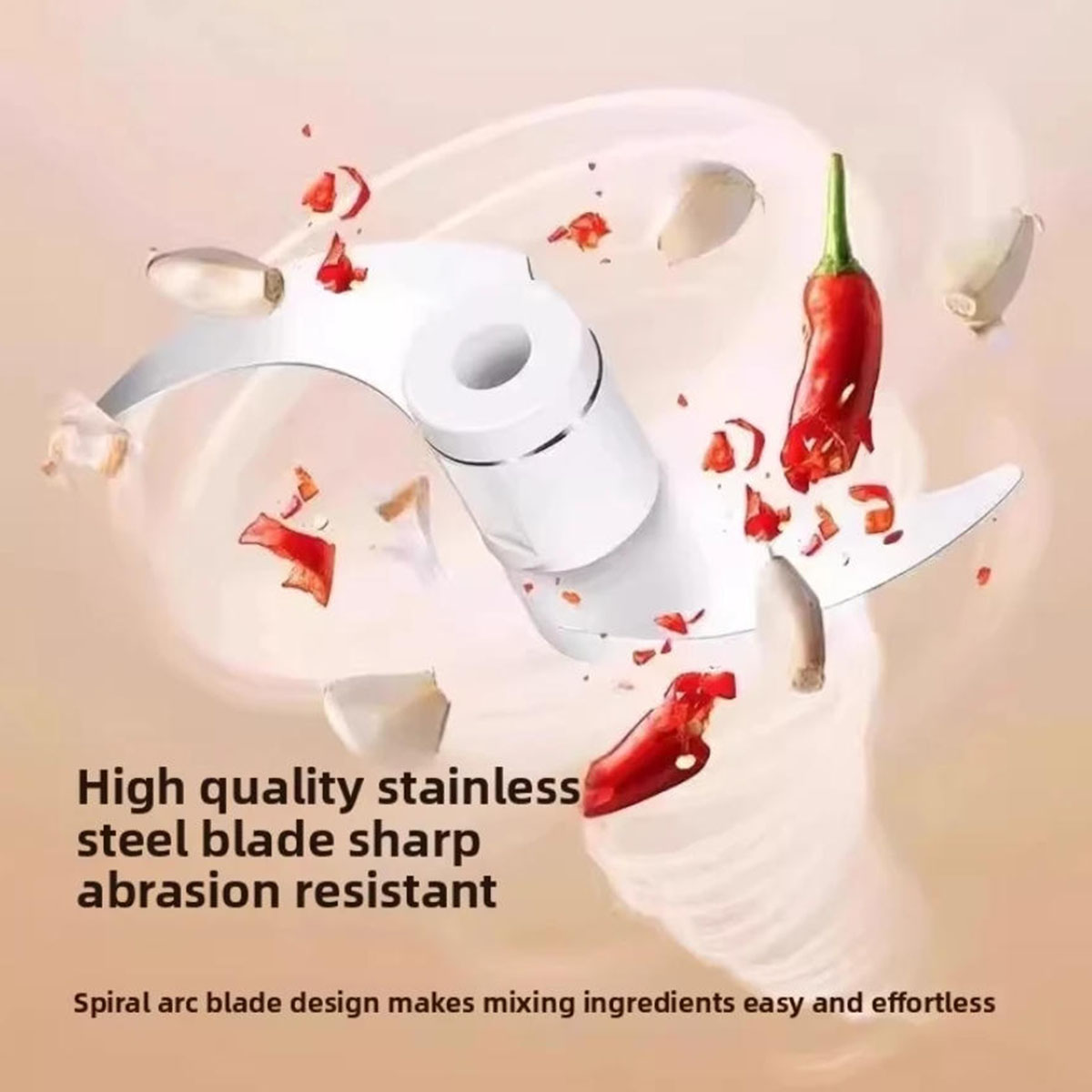 1PC Electric Garlic Chopper Mi - огляд і ціна Kitchen Appliances Restaurant