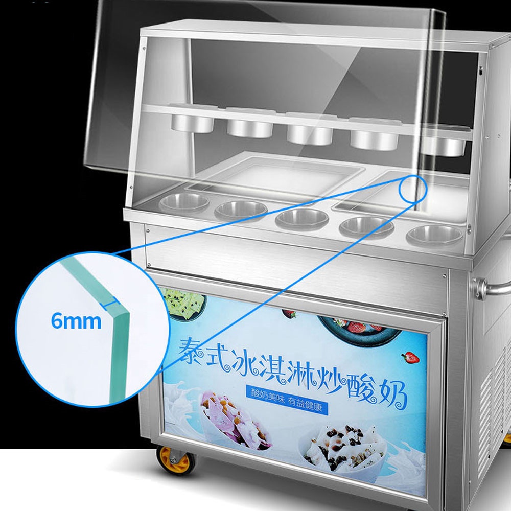 Frying Ice Machine Commercial  - огляд і ціна Yogurt Maker Electric