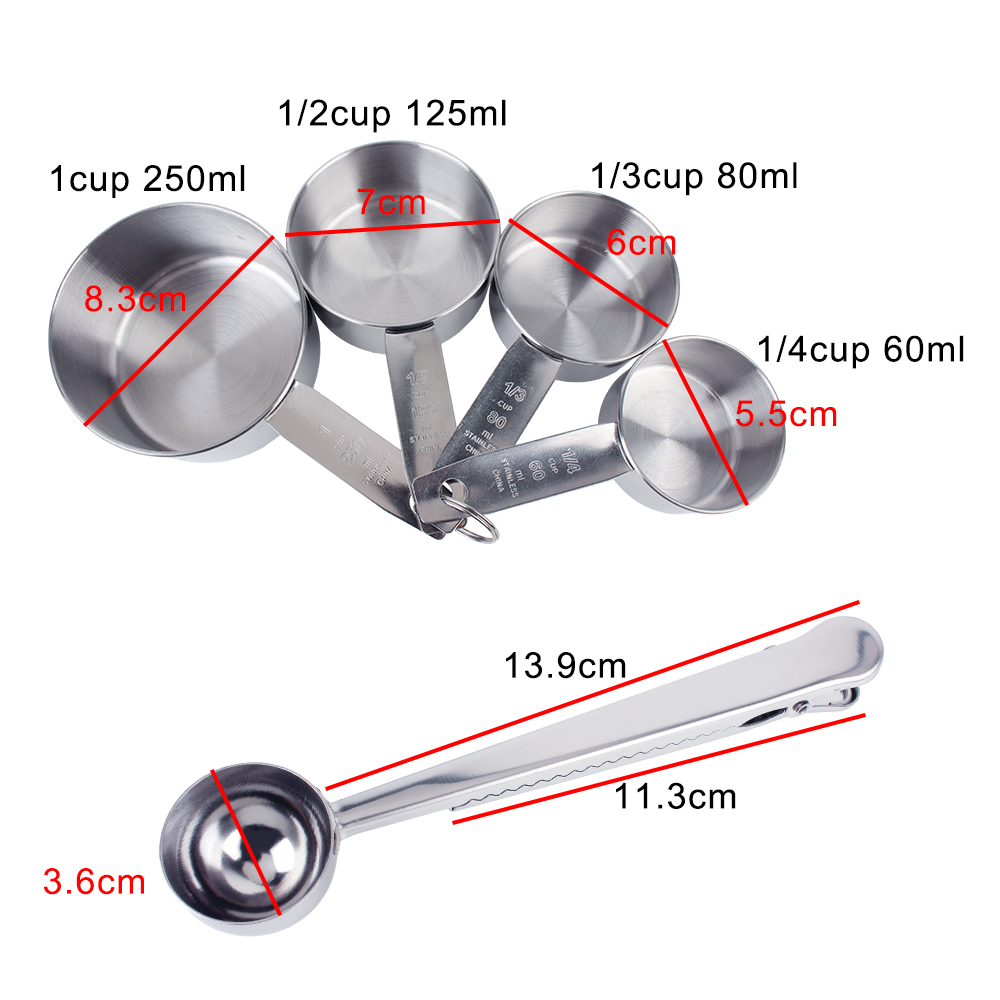 Stackable Measuring Cups and S - огляд і ціна Kitchen Appliances Manufacturers