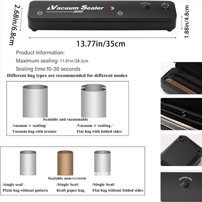 2026 High Quality Vacuum Seale - огляд і ціна Kitchen Appliances Quality