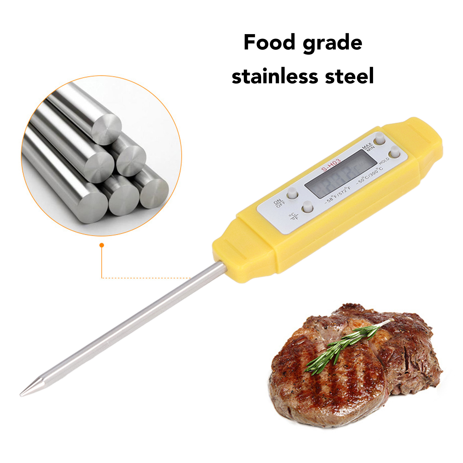 Digital Food Thermometer Autom - огляд і ціна Kitchen Appliances Online