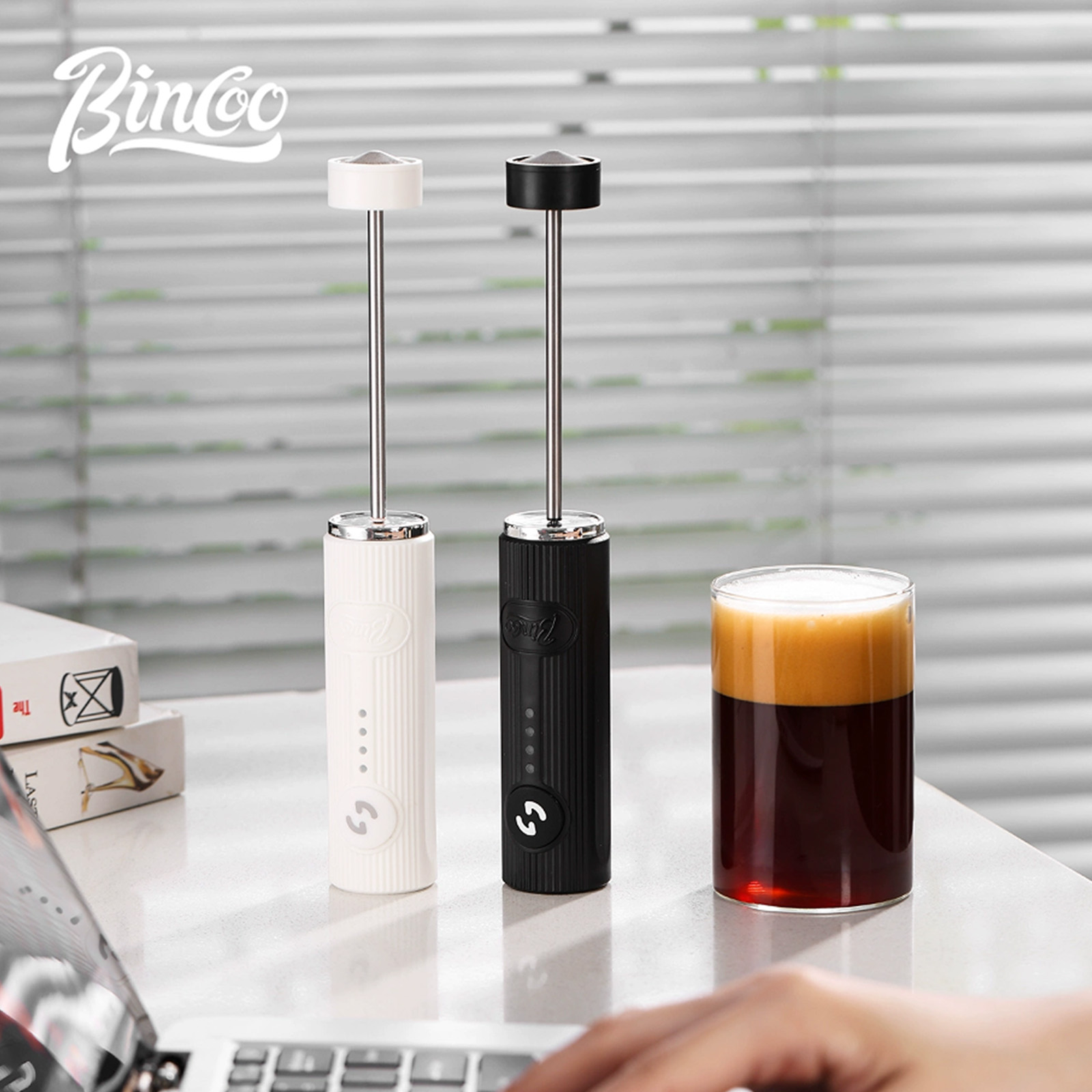BINCOO Electric Coffee Frother - огляд і ціна Milk Frother Automatic