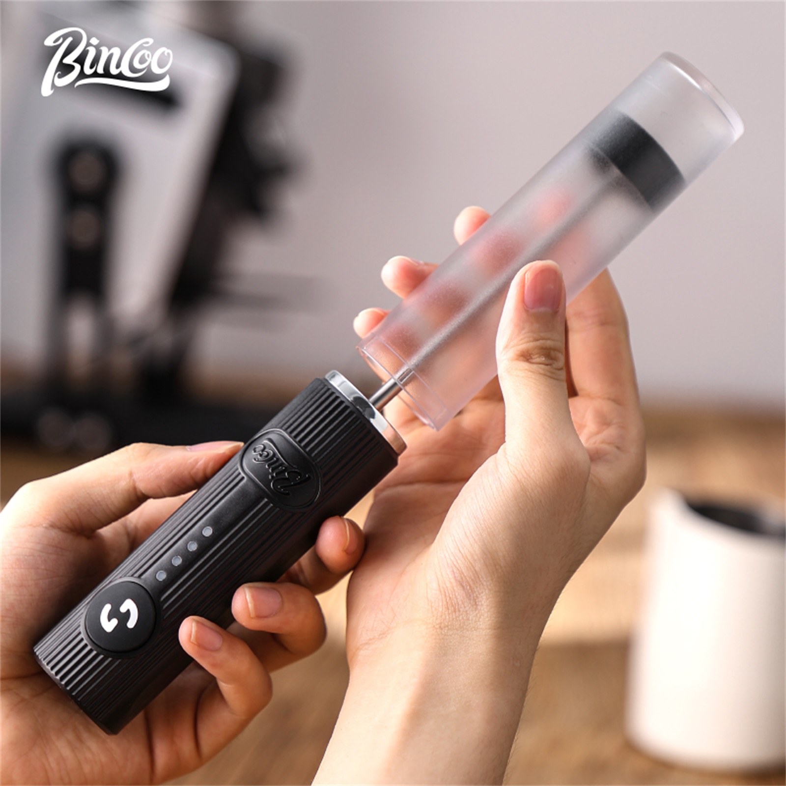 BINCOO Electric Coffee Frother - огляд і ціна Milk Frother Automatic