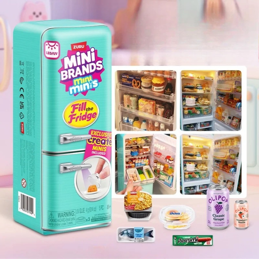 ZURU 5 Surprise Mini Fridge Ba - огляд і ціна Kitchen Appliances Brand